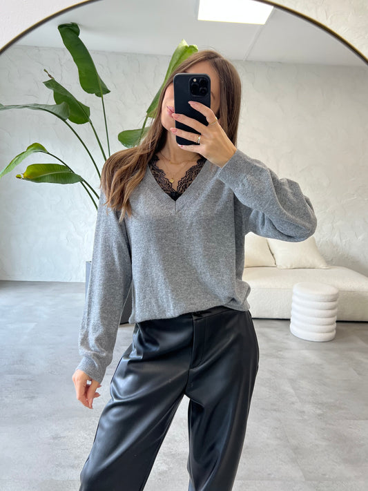 Maglione pizzo Vicolo