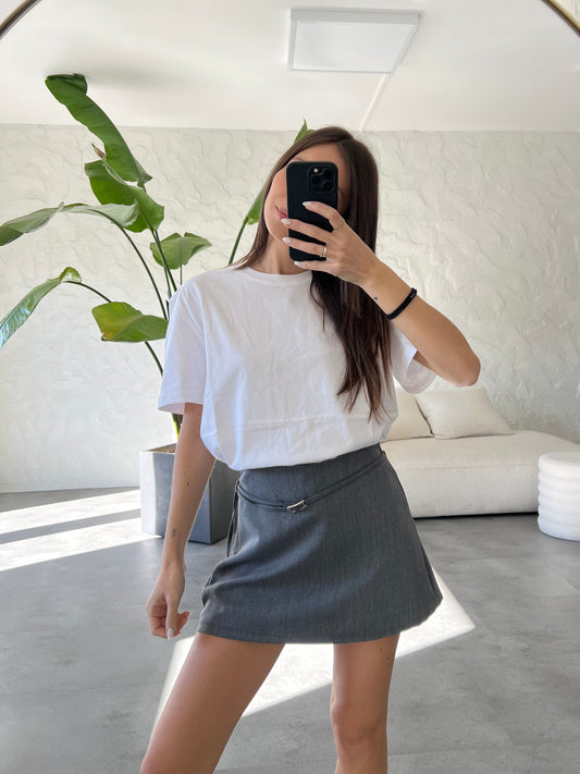 T-shirt basic over