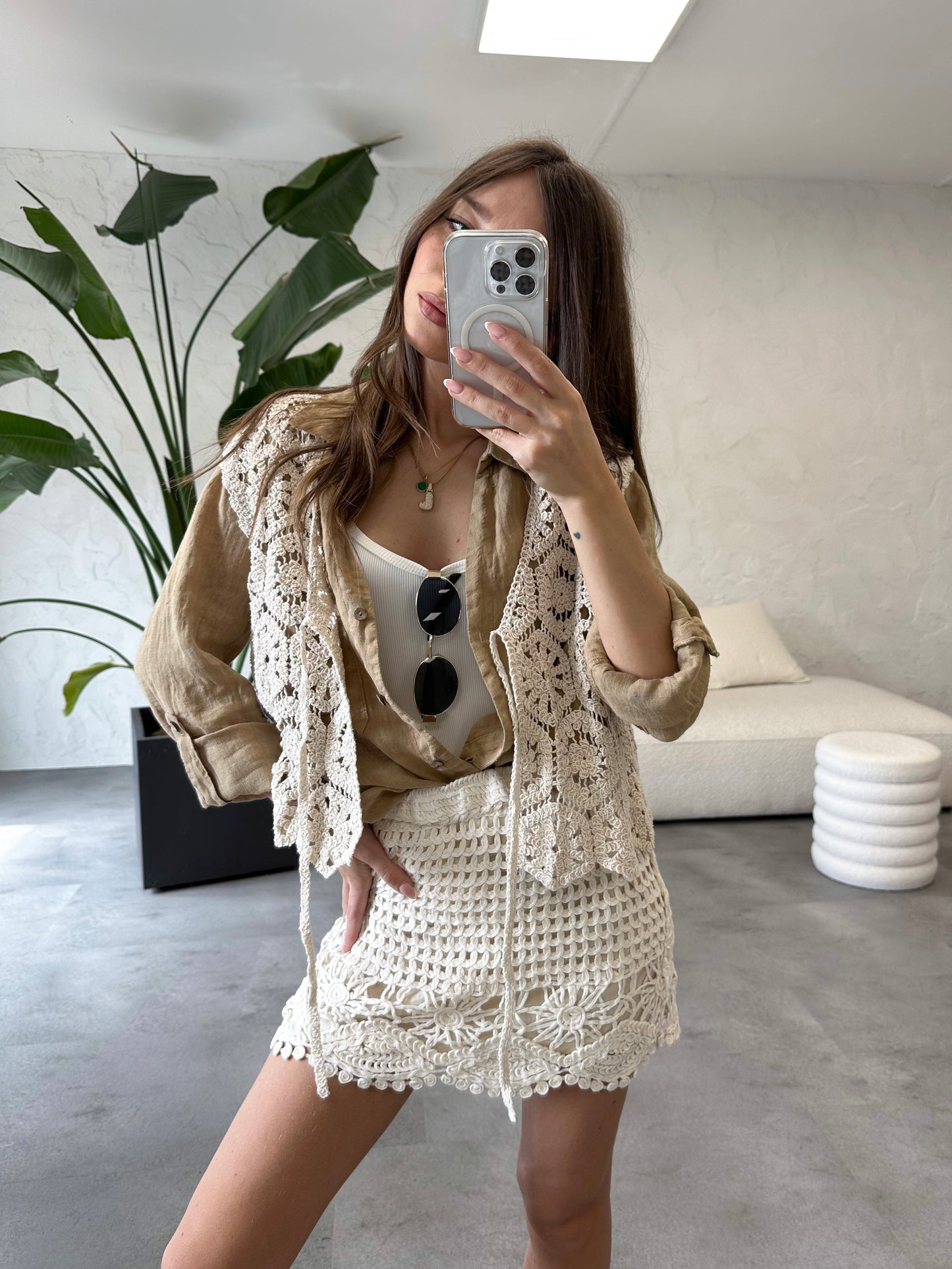 Gilet crochet