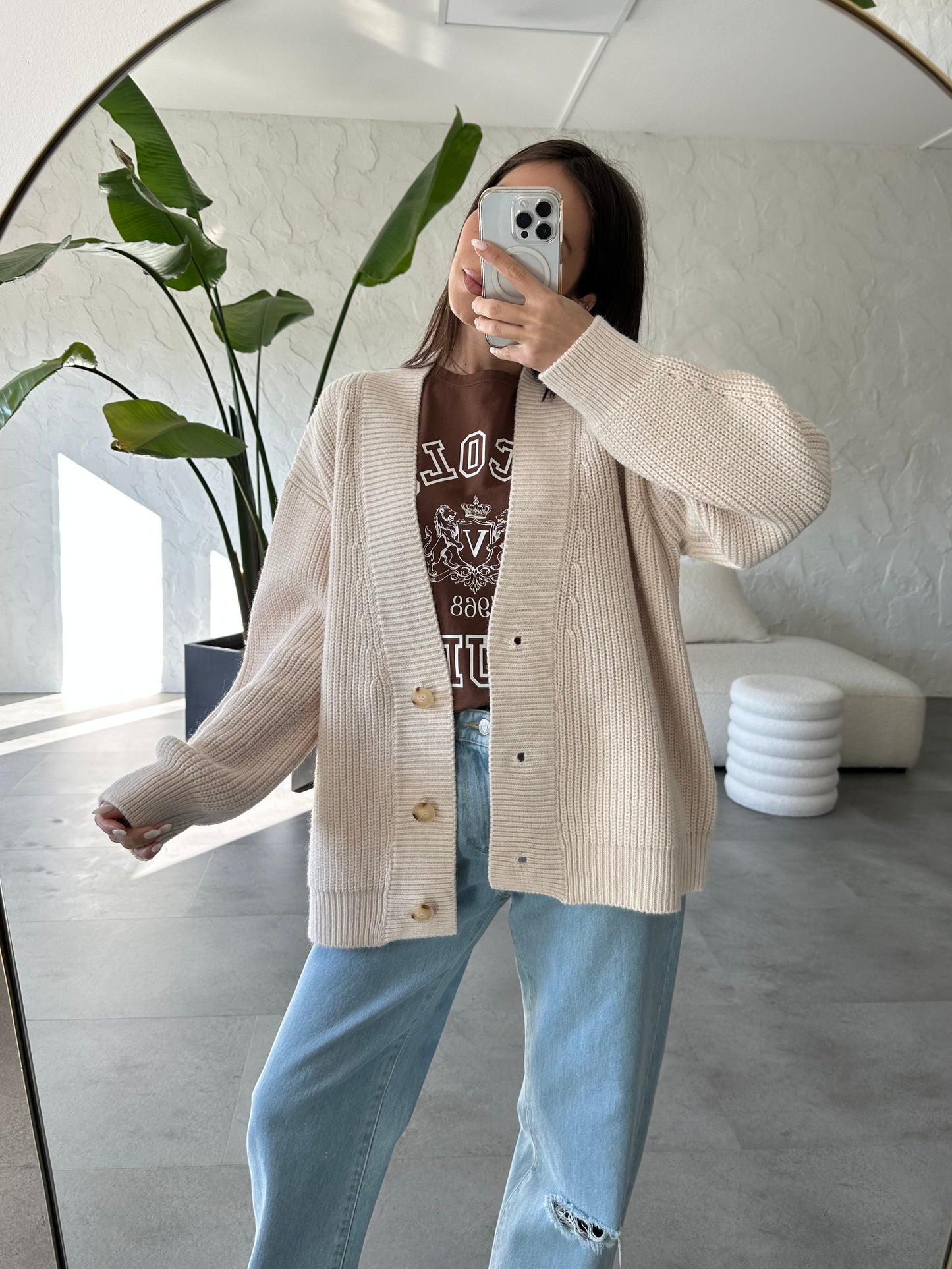 Cardigan medio