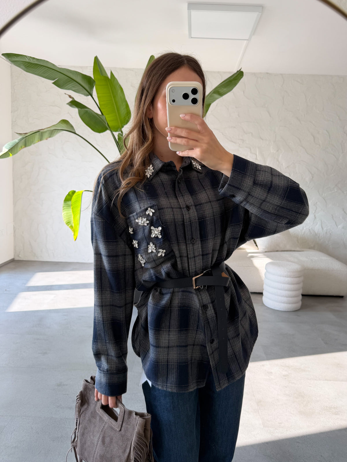 Camicia check brillanti Vicolo