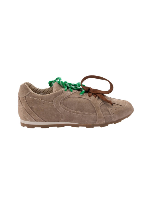 Sneakers suede Divine Follie taupe