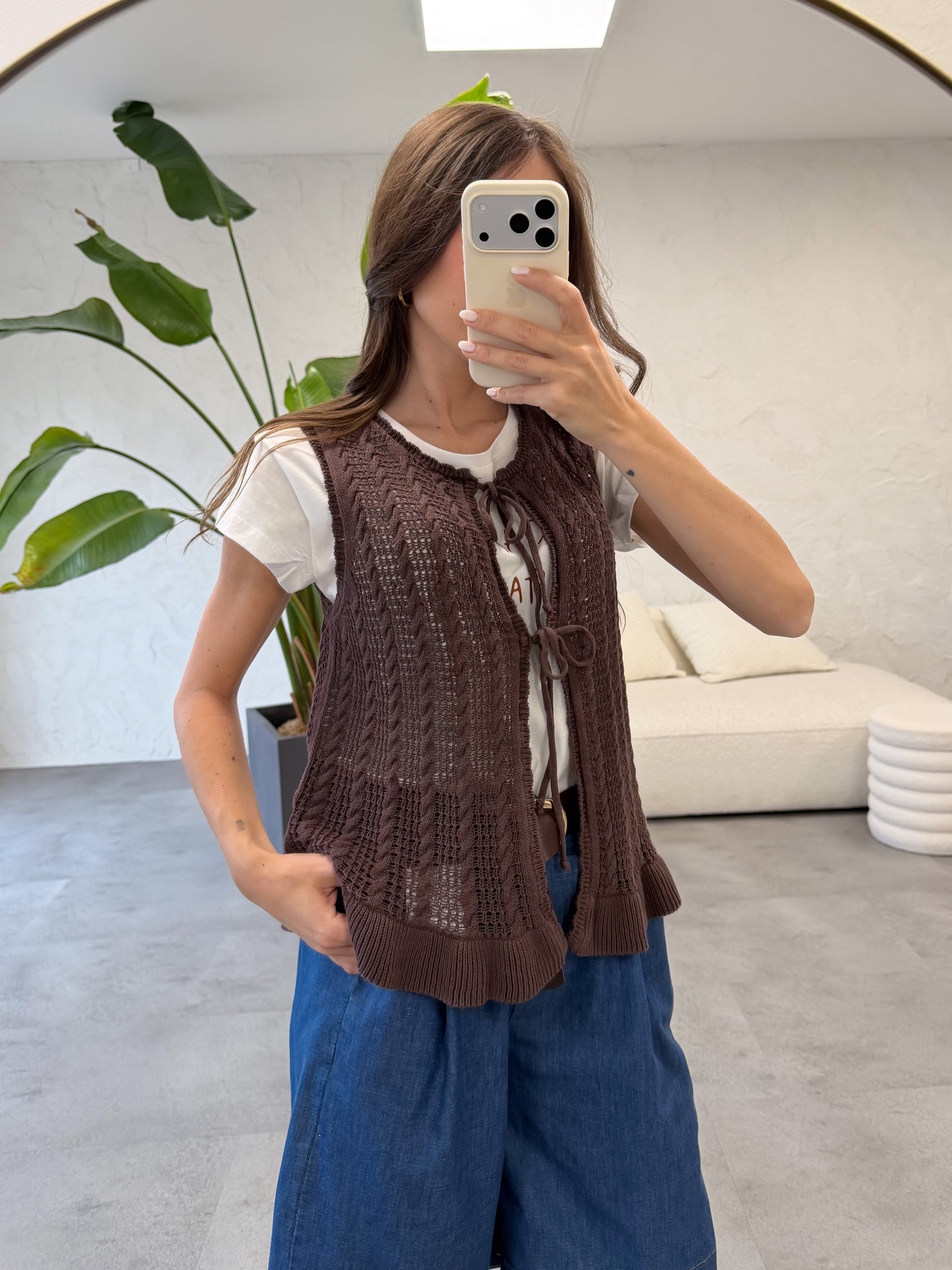 Gilet crochet Vicolo