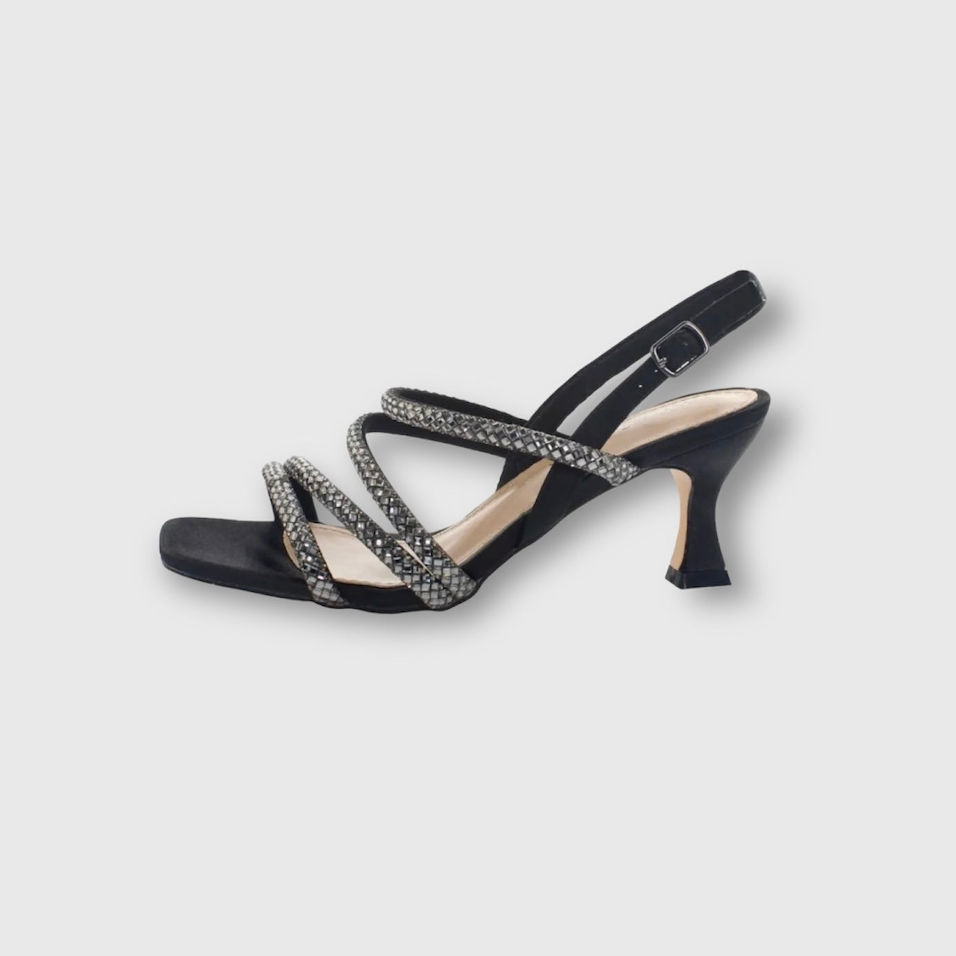Sandalo gioiello satin